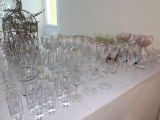 Mikasa Crystal Glassware, Hand Painted Glassware, Waterford, Etc