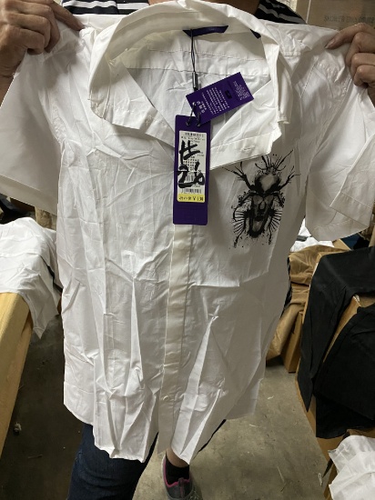 119 White shirt with design