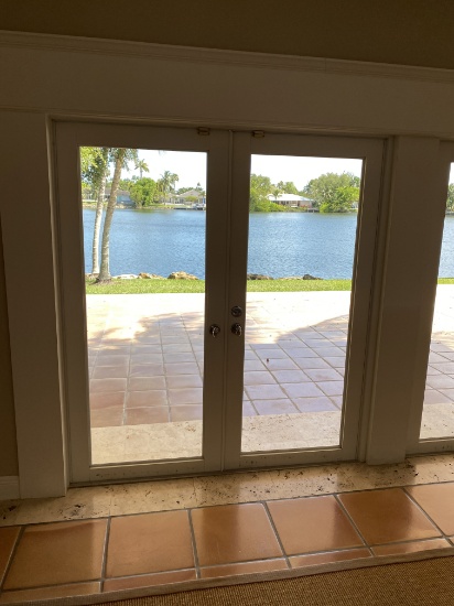 71"W x 77"H Two Door Glass French Door Set