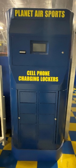 Cell Phone Storage and Charging Locker Set