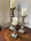 Nested Set of (3) Candle Holders