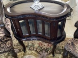 Kidney Tea Table with Serving Tray Top