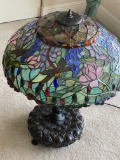 Tiffany Style Bronze Table Lamp