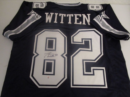 Jason Witten of the Dallas Cowboys signed autographed football jersey PAAS COA 507