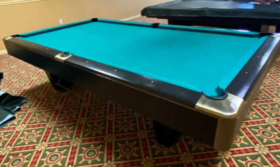 Pool Table with Cover. The Pool Table is in very mint condition