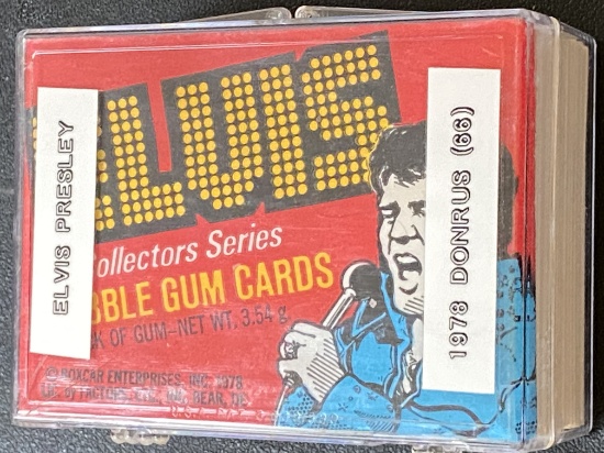 1978 Donrus Elvis Presley Collector Series Card Set