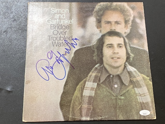 Autographed Simon and Garfunkel "Bridge Over  Troubled Water" Album with a JSA Certification