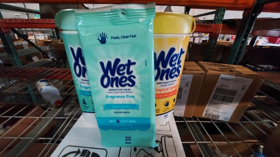 Wet Ones Wipes Lot