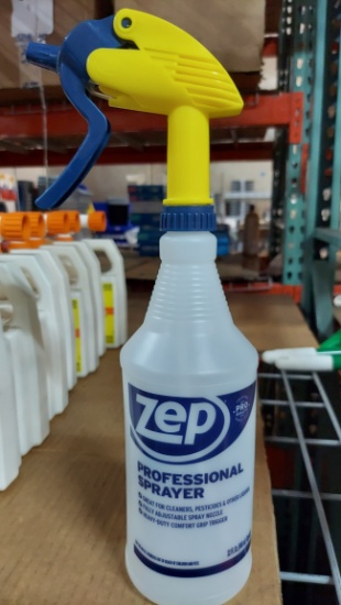 Case of ZEP Professional Sprayer Bottle, 32oz, 36 Per Case