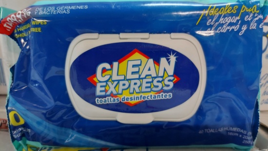 Clean Xpress Disinfectant Wipes