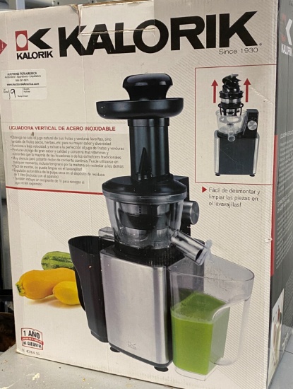 Caloric Countertop Juicer. New In Box