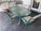 Outdoor Patio Furniture Set, Oval Table and (4) Chairs