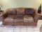 Lot, Leather 3 Zseater Sofa and Matching Leather Chair