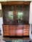 Mahagony Wall Unit, 7' Wide X 90