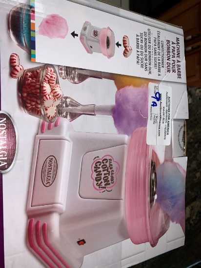 Cotton Candy Machine PlusBbox of Suppies