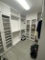 Large Walk-In Closet System With Two Enclosed Cabinets, Clothing Hanging Racks, 3