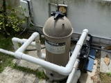 Hayward Starwood Clear Pool Pump Filter System With Newly Replaced Pool Pump Motor