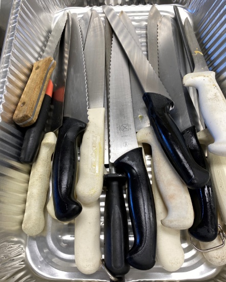 Kitchen Knives Lot, Various Sizes
