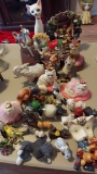 Large Lot Of Animal Themed Collectibles