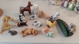 Large Grouping Of Various Dog Collectibles