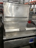 Cleveland Tilting Skillet/ Braising Pan With Automatic Tilt And Water System. Built On Casters. Elec