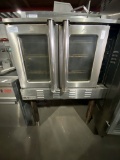 Gas Convection Oven On Legs. Single Deck