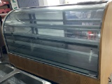 6' European Curved Glass Refrigerated Bakery Case