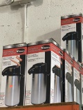 Lot Of Countertop Coffee Pumps And Containers
