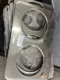 Lot Of Stainless Steel Food Warmer Adapter Plates
