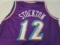 John Stockton of the Utah Jazz signed autographed basketball jersey PAAS COA 233