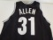 Jarrett Allen of the Brooklyn Nets signed autographed basketball jersey PAAS COA 215