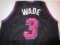 Dwyane Wade of the Miami Heat signed autographed basketball jersey PAAS COA 168