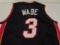 Dwyane Wade of the Miami Heat signed autographed basketball jersey PAAS COA 132