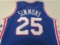Ben Simmons of the Philadelphia 76ers signed autographed basketball jersey PAAS COA 090