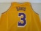 Anthony Davis of the LA Lakers signed autographed basketball jersey PAAS COA 025