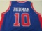 Dennis Rodman of the Detroit Pistons signed autographed basketball jersey PAAS COA 005