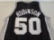 David Robinson of the San Antonio Spurs signed autographed basketball jersey PAAS COA 018