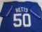 Mookie Betts of the LA Dodgers signed autographed baseball jersey PAAS COA 904