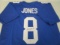 Daniel Jones of the NY Giants signed autographed football jersey PAAS COA 783