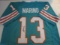 Dan Marino of the Miami Dolphins signed autographed football jersey PAAS COA 646