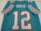 Bob Griese of the Miami Dolphins signed autographed football jersey PAAS COA 588