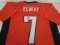 John Elway of the Denver Broncos signed autographed football jersey PAAS COA 726