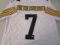 Ben Roethlisberger of the Pittsburgh Steelers signed autographed football jersey PAAS COA 714