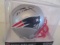 Tom Brady of the New England Patriots signed autographed mini helmet Mounted Memories COA