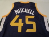 Donovan Mitchell of the Utah Jazz signed autographed basketball jersey PAAS COA 253