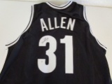 Jarrett Allen of the Brooklyn Nets signed autographed basketball jersey PAAS COA 215