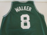 Kemba Walker of the Boston Celtics signed autographed basketball jersey PAAS COA 176