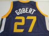 Rudy Gobert of the Utah Jazz signed autographed basketball jersey PAAS COA 172