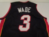 Dwyane Wade of the Miami Heat signed autographed basketball jersey PAAS COA 132