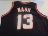 Steve Nash of the Phoenix Suns signed autographed basketball jersey PAAS COA 062